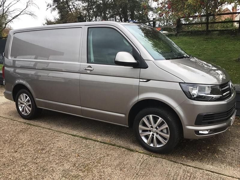Used VW T6 Highline 204 HP (150 kW) 2017 Beige Van