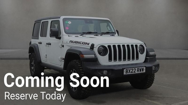 Used Jeep Wrangler Rubicon 2022 White SUV