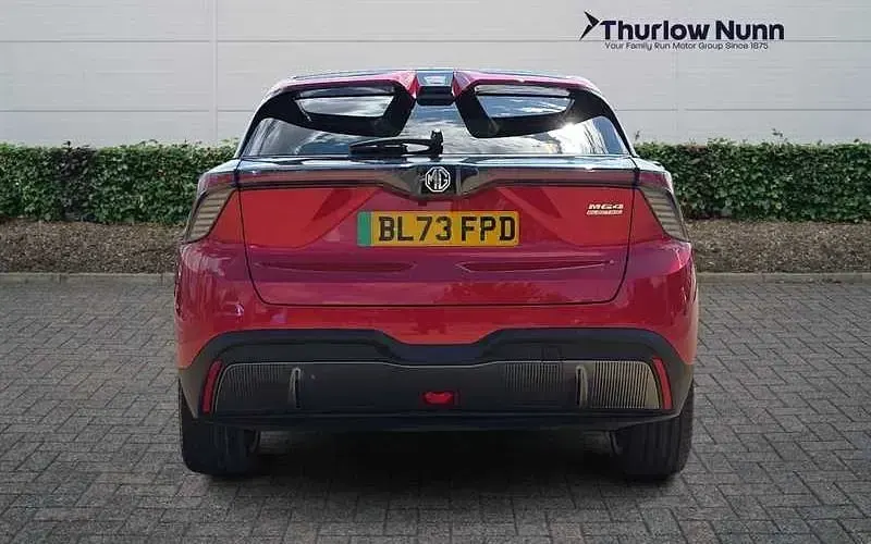 Used MG MG4 EV Trophy 180 kW (245 HP) 2024 Red Hatchback