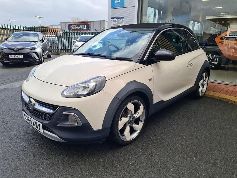 Used Vauxhall Adam Rocks 2015 White Hatchback