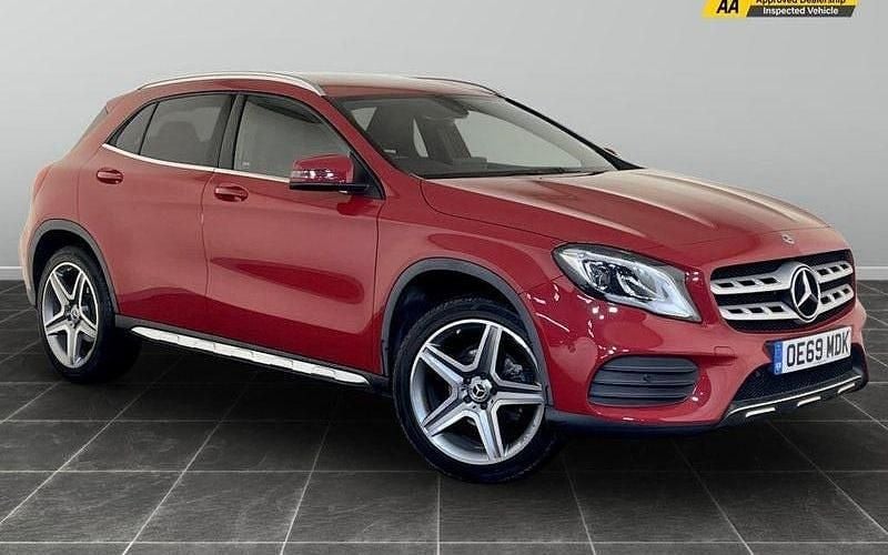 Red Used 2019 Mercedes GLA180 AMG line SUV | £15,295 (Fair price) - Image 1/2