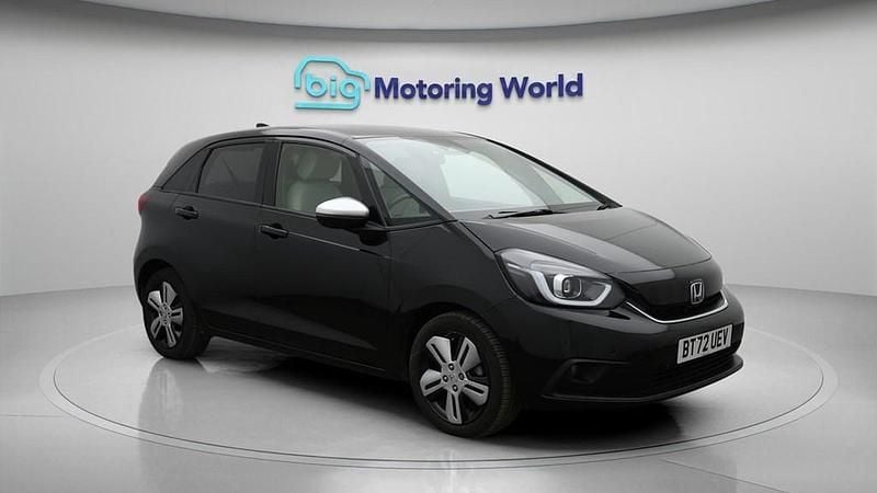 Used Honda Jazz Hybrid 109 HP (80 kW) 2022 Black Hatchback