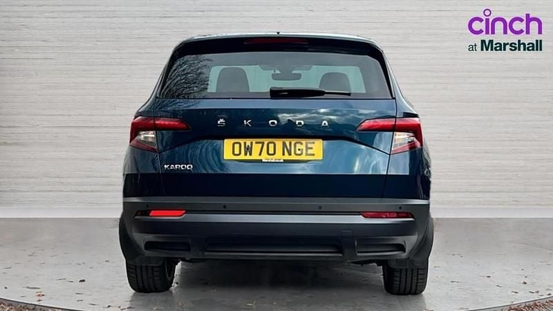 Used Skoda Karoq 150 HP (110 kW) 2021 Petrol blue SUV