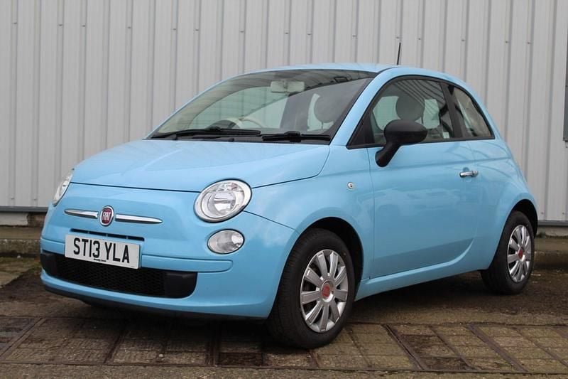 Used Fiat 500 Pop 69 HP (50 kW) 2013 Blue Hatchback