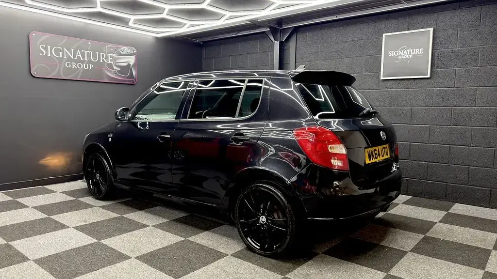 Used Skoda Fabia 105 HP (77 kW) 2014 Black Hatchback