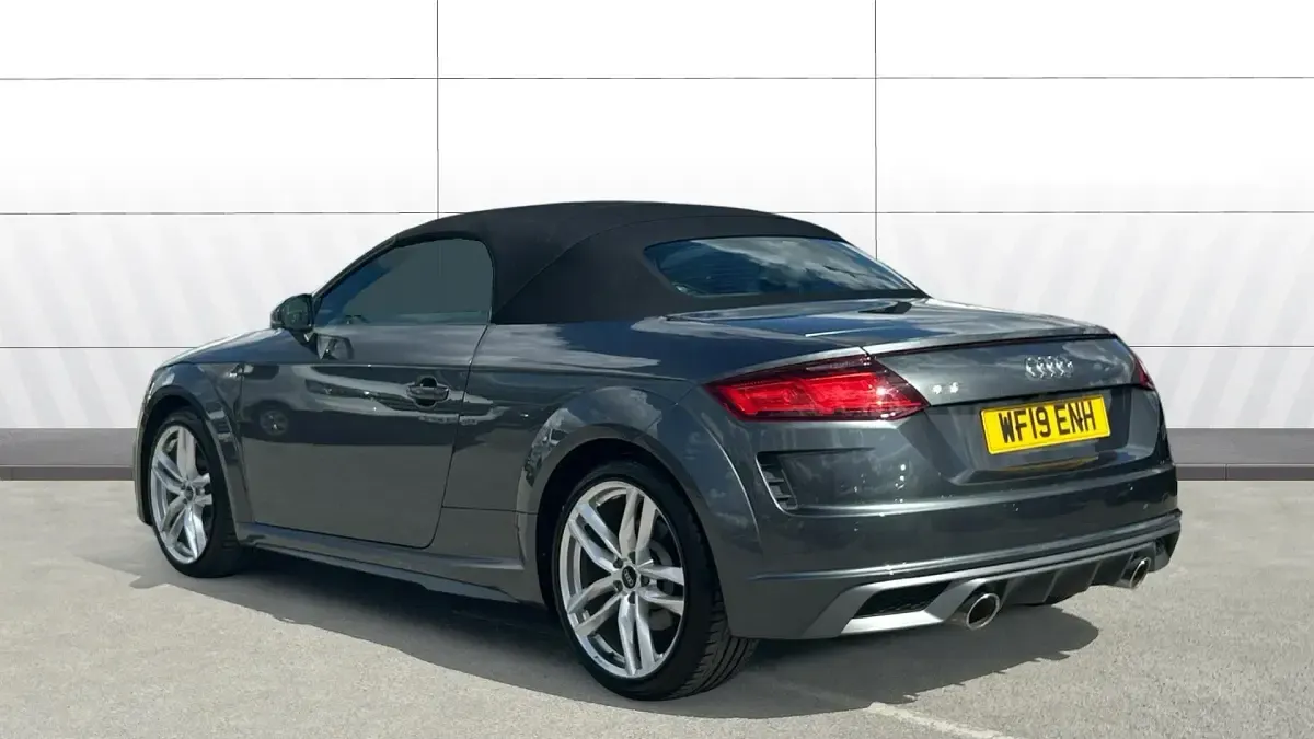 Used Audi TT S-Line 197 HP (144 kW) 2019 Grey Cabriolet