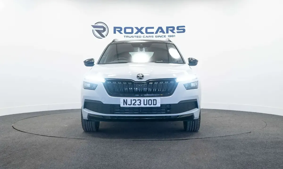 Used Skoda Kamiq Monte Carlo 110 HP (80 kW) 2023 White SUV
