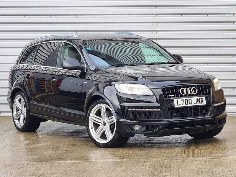 Black Used 2013 Audi Q7 S-line plus SUV | £8,495 (Fair price) - Image 1/4