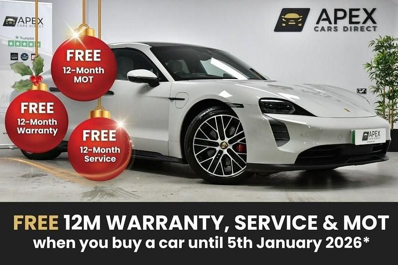 Grey Used 2022 Porsche Taycan Performance Package Sedan | £53,995 (Expensive) - Image 1/4