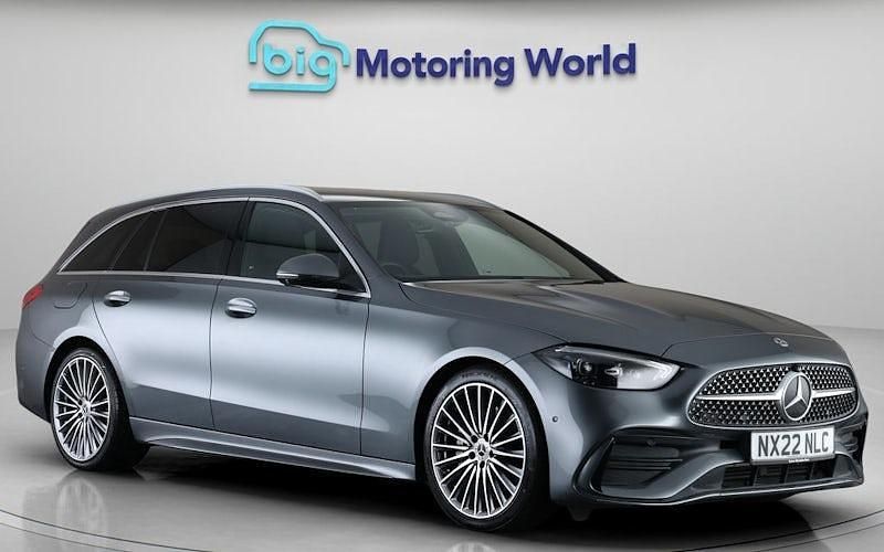 Used Mercedes C200 AMG Line Premium 204 HP (150 kW) 2022 Grey Estate