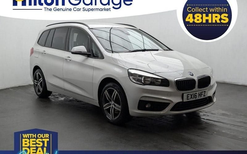Used BMW 218 Sport Line 136 HP (100 kW) 2016 White Estate