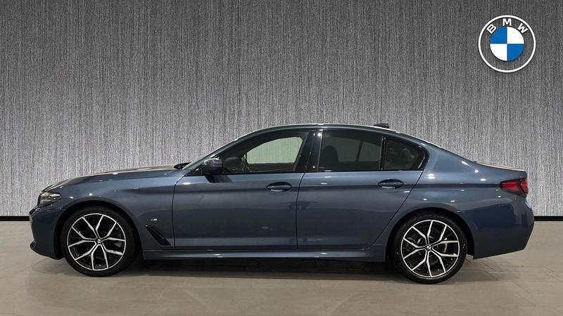 Used BMW 520 M Sport 181 HP (133 kW) 2023 Blue Sedan