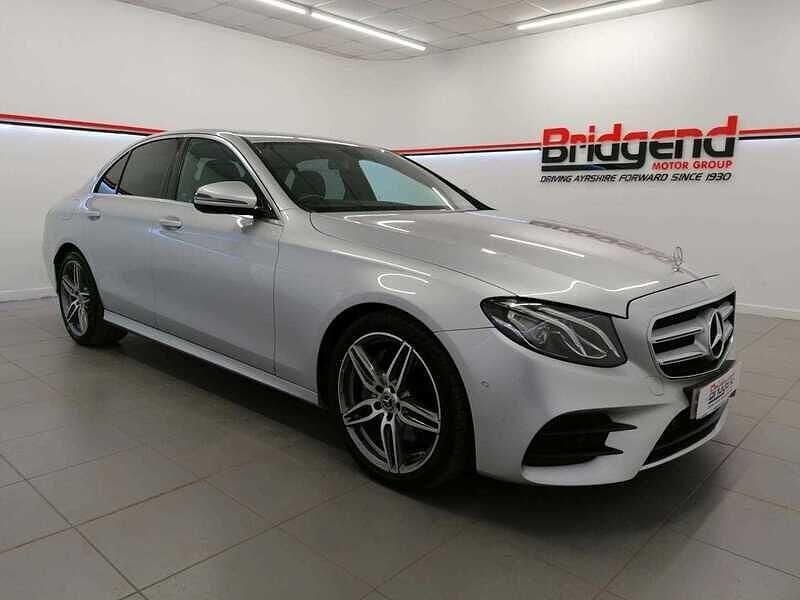 Used Mercedes E200 AMG line 184 HP (135 kW) 2018 Silver Sedan