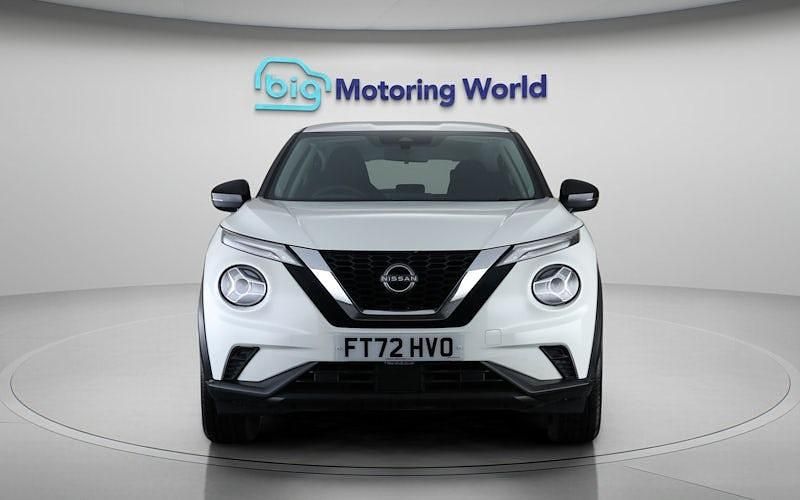 Used Nissan Juke Acenta 114 HP (83 kW) 2023 White SUV