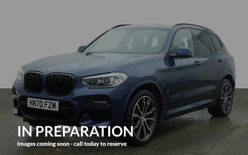 Used BMW X3 M Sport 292 HP (214 kW) 2021 Blue SUV