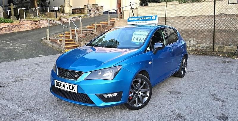 Used Seat Ibiza FR 138 HP (101 kW) 2014 Blue Hatchback