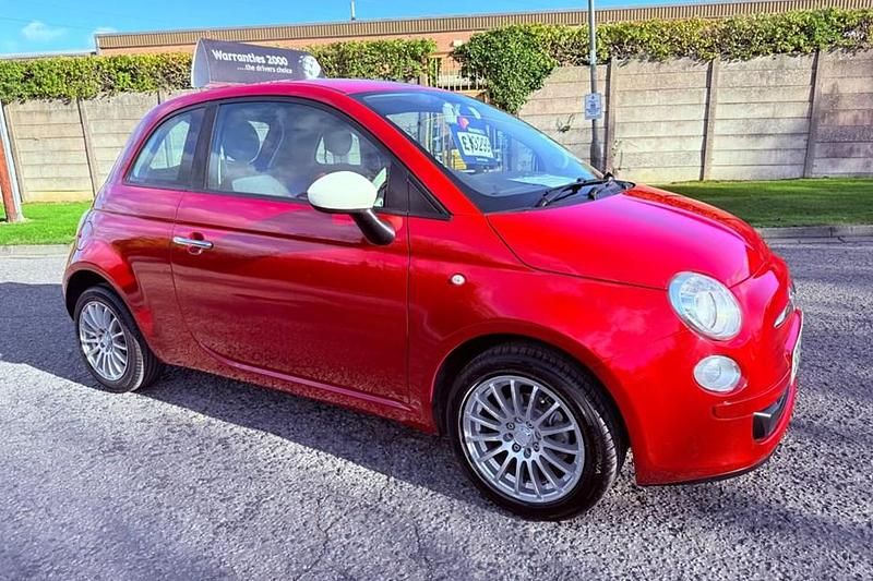 Red Used 2015 Fiat 500 Hatchback | £3,299 (Good price) - Image 1/1