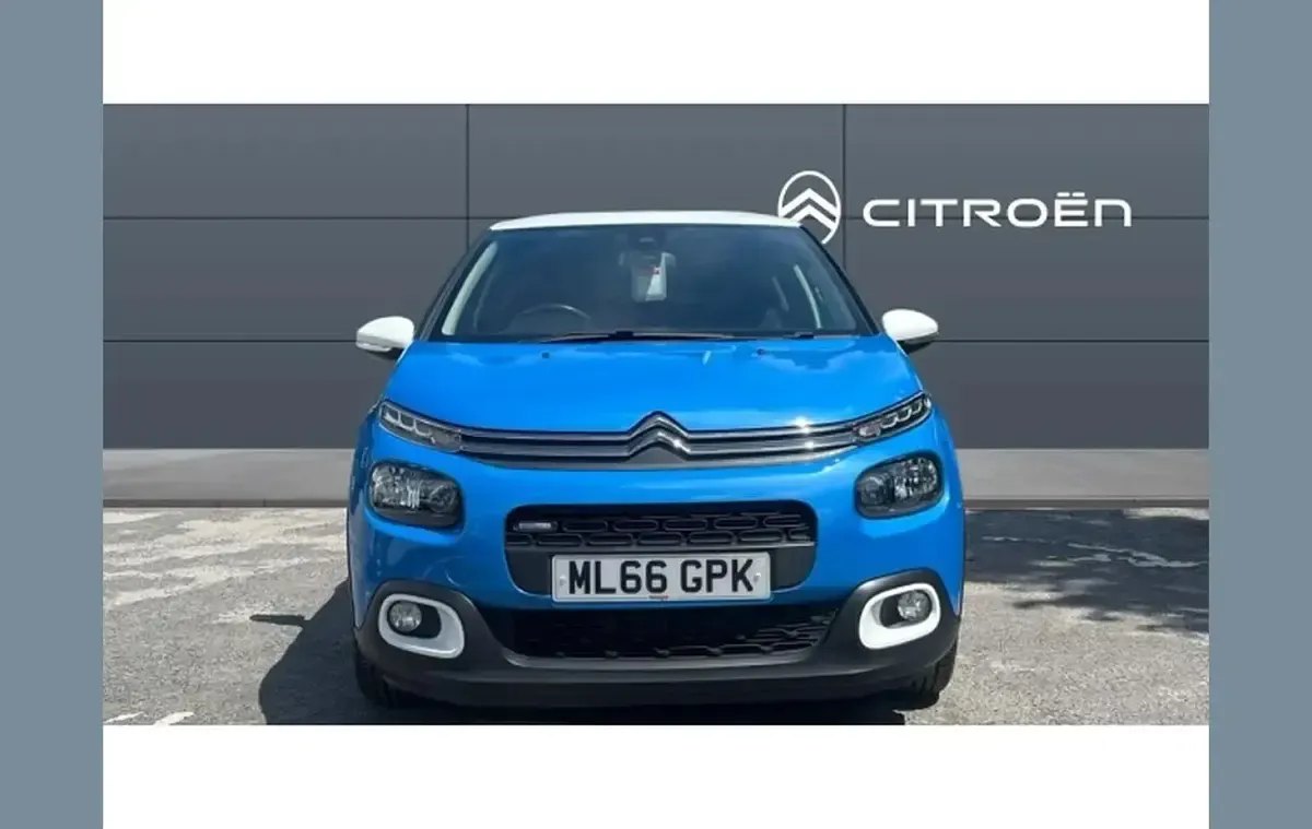 Used Citroën C3 Flair 80 HP (58 kW) 2017 Blue Hatchback