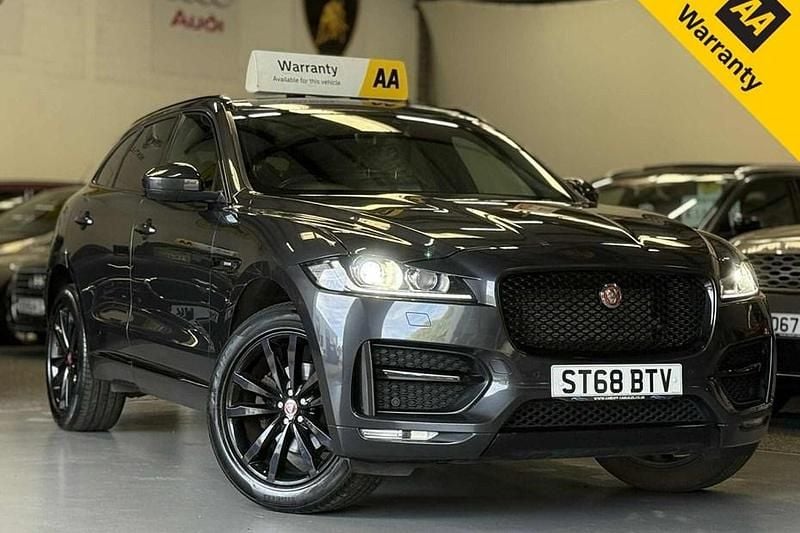 Grey Used 2018 Jaguar F-Pace R-Sport SUV | £16,495 (Fair price) - Image 1/1