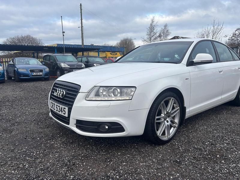 White Used 2011 Audi A6 S-Line Sedan | £2,795 (Good price) - Image 1/4