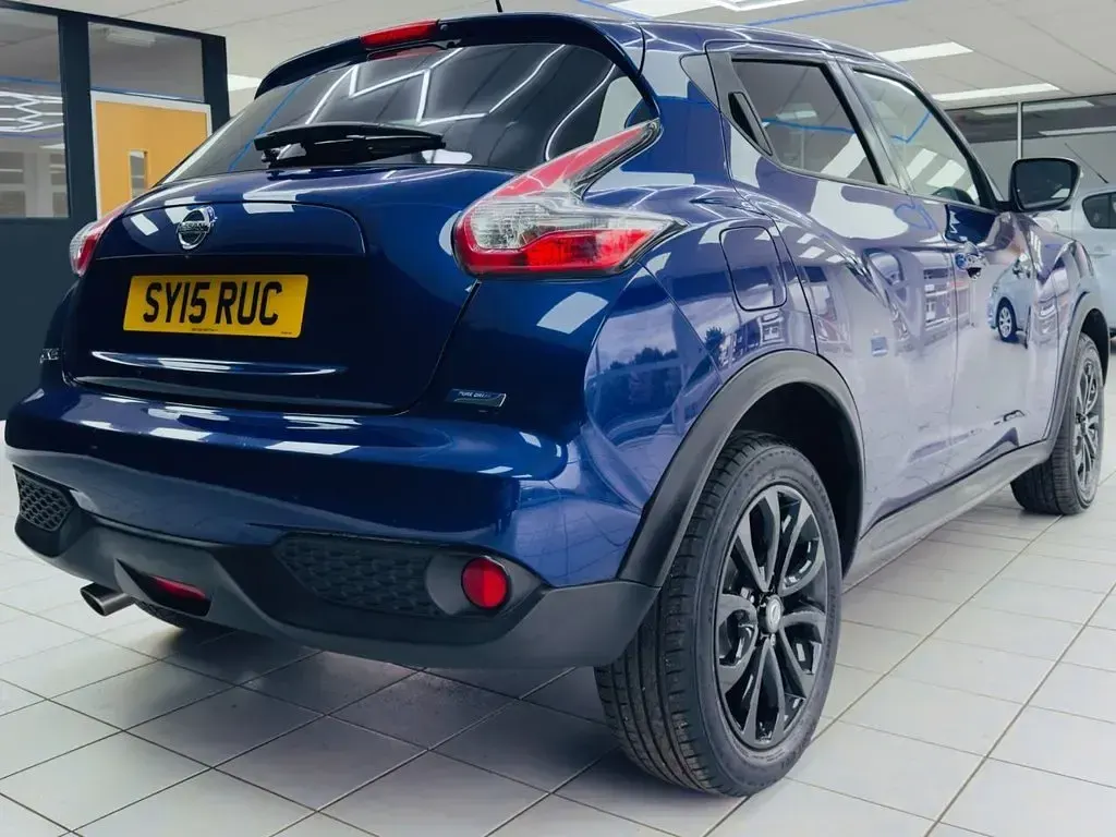 Used Nissan Juke Tekna 110 HP (80 kW) 2015 Blue SUV