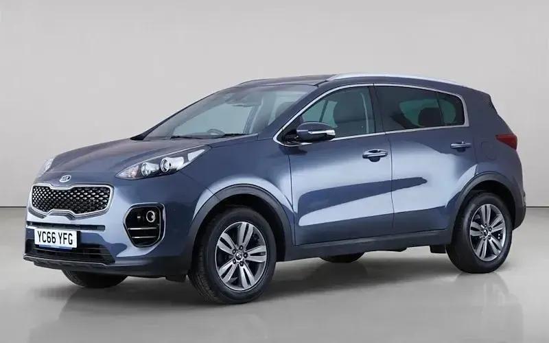 Used Kia Sportage 116 HP (85 kW) 2017 Blue SUV