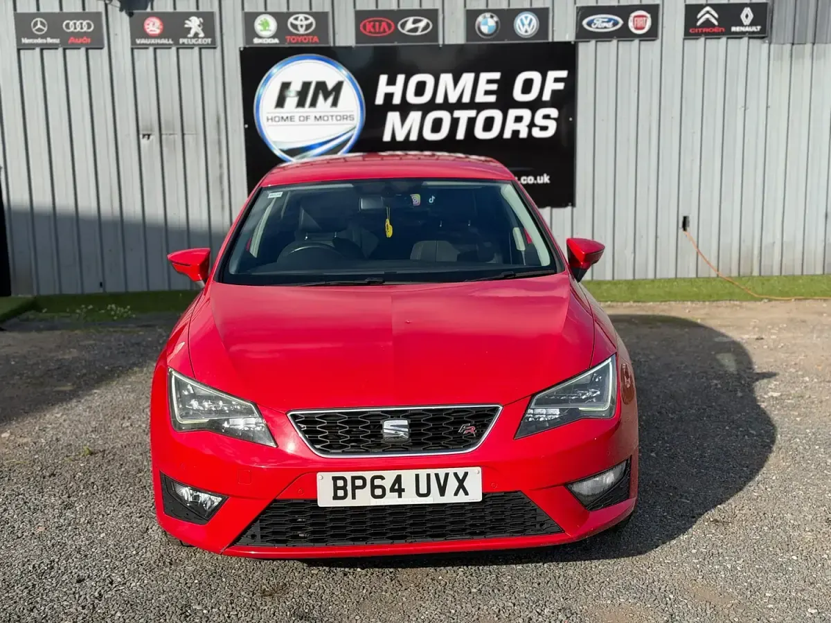 Used Seat Leon FR 150 HP (110 kW) 2015 Red Hatchback