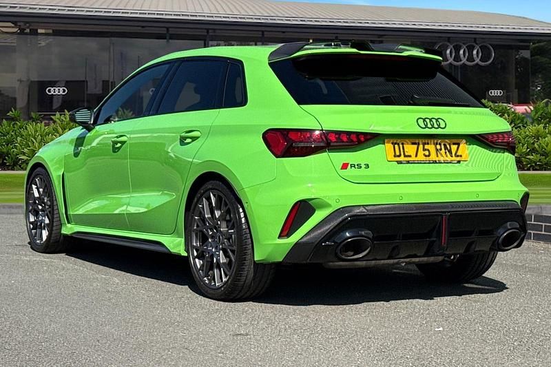 Used Audi RS3 Sportback Advanced 400 HP (294 kW) 2026 Green Hatchback