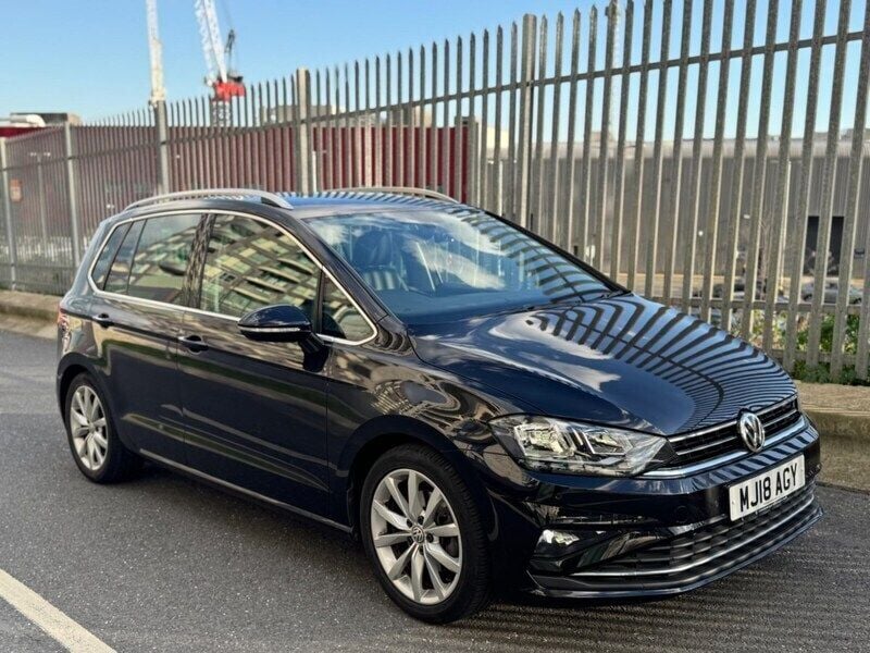 Black Used 2018 VW Golf Sportsvan GT MPV | £15,950 (A bit pricey) - Image 1/4