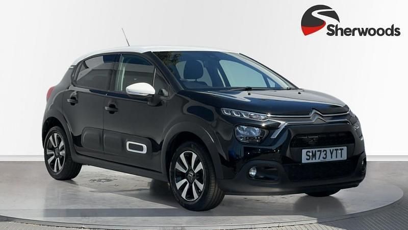 Black Used 2024 Citroën C3 PureTech Hatchback | £13,695 (Fair price) - Image 1/4