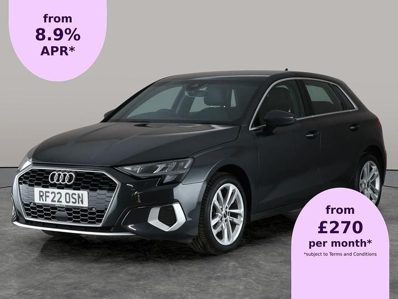 Grey Used 2022 Audi A3 Sport Hatchback | £19,719 (Good price) - Image 1/2