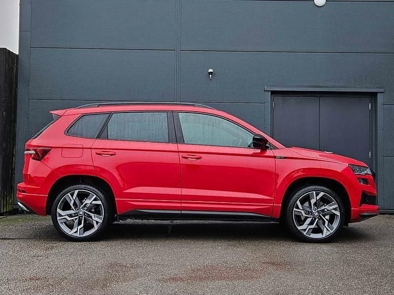 Used Skoda Karoq SportLine 150 HP (110 kW) 2026 Red SUV
