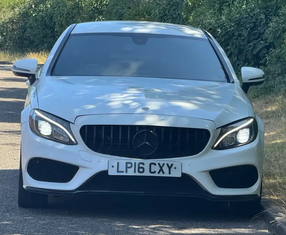 Used Mercedes C220 2016 White Coupe