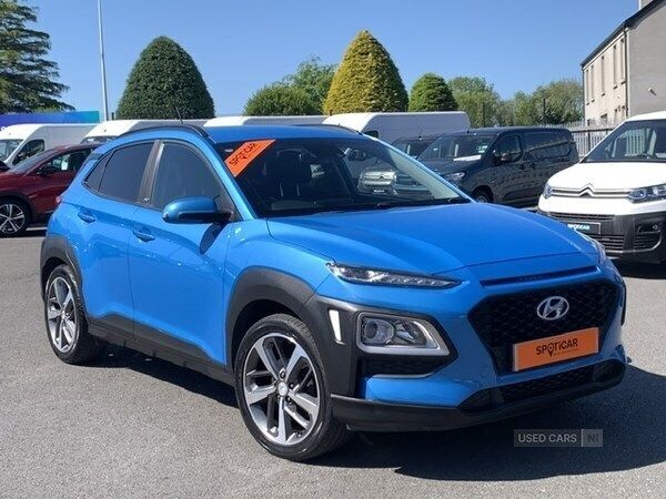 Blue Used 2020 Hyundai Kona Edition SUV | £11,480 (Good price) - Image 1/4