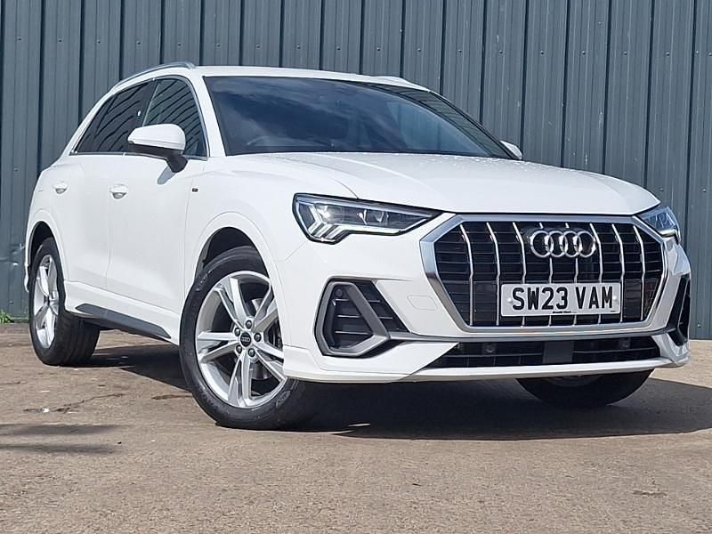 White Used 2023 Audi Q3 S-Line SUV | £27,698 (Fair price) - Image 1/4