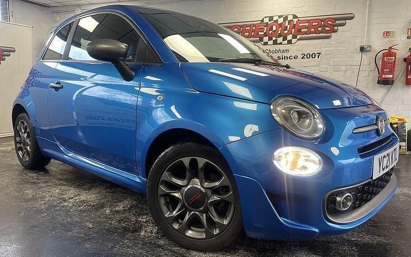 Blue Used 2021 Fiat 500 Sport Hatchback | £9,500 (Fair price) - Image 1/2