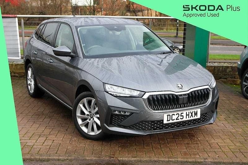 Used Skoda Scala SE L 115 HP (84 kW) 2025 Graphite grey metallic Hatchback