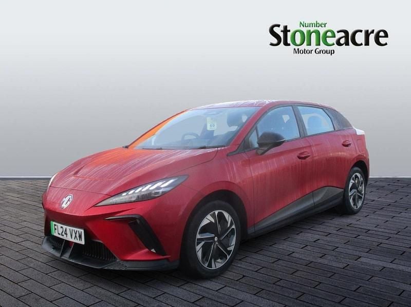 Used MG MG4 EV SE 150 kW (204 HP) 2024 Red Hatchback