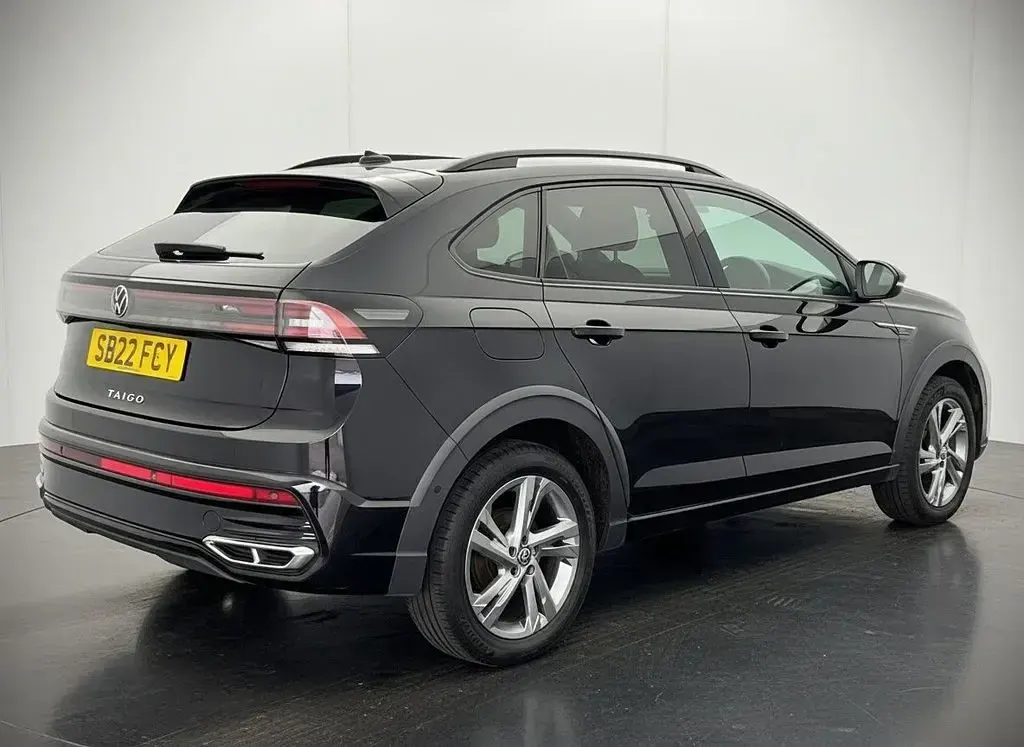 Used VW Taigo R-line 150 HP (110 kW) 2022 Black SUV