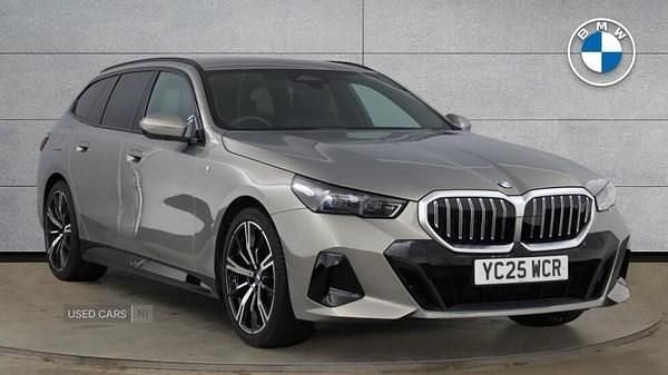 Grey Used 2025 BMW 520 M Sport Estate | £38,995 (Good price) - Image 1/4