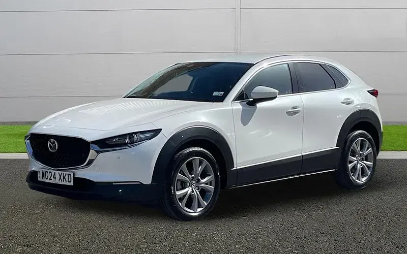 Used Mazda CX-30 Exclusive-Line 122 HP (89 kW) 2023 White SUV