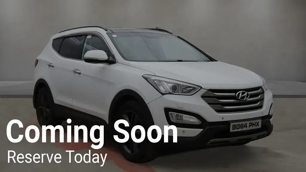 Used Hyundai Santa Fe Premium SE 197 HP (144 kW) 2014 White SUV