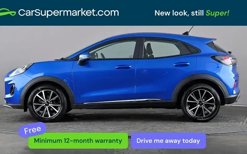 Usado Ford Puma Titanium 125 CV (91 kW) 2023 Azul SUV