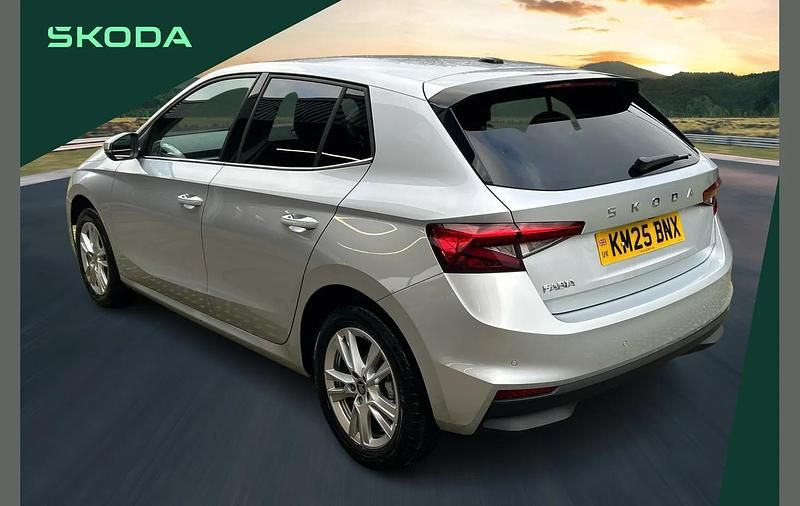 Used Skoda Fabia SE L 147 HP (108 kW) 2025 Silver Hatchback