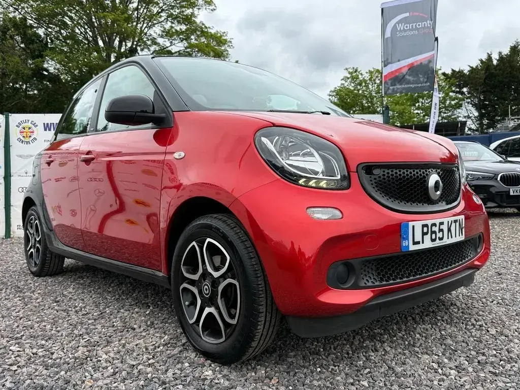 Used Smart ForFour Prime 71 HP (52 kW) 2016 Red Hatchback
