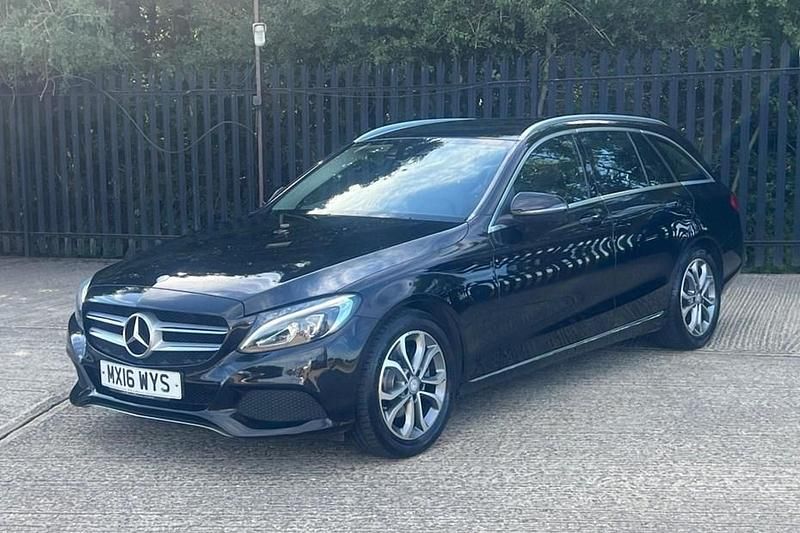Black Used 2016 Mercedes C220 Estate | £9,999 (Fair price) - Image 1/1