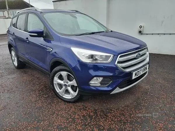 Used Ford Kuga Titanium X 120 HP (88 kW) 2017 Blue SUV
