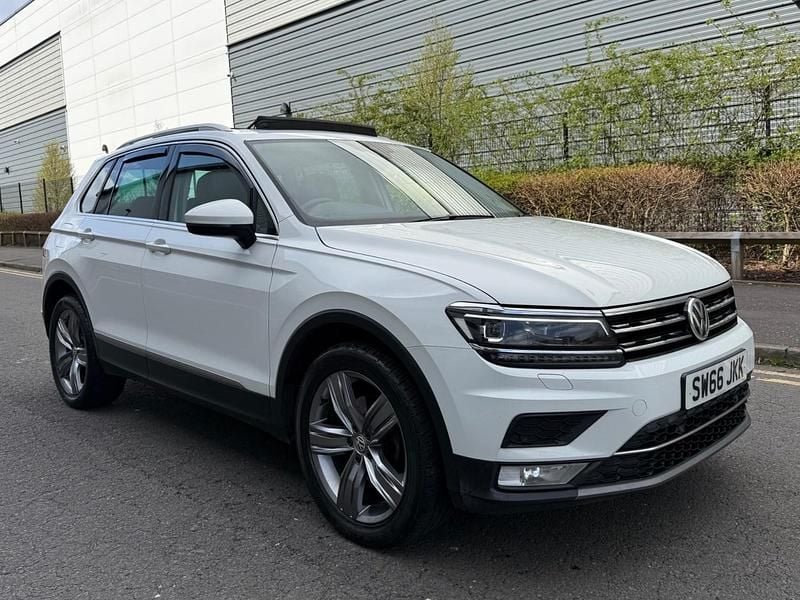 Used VW Tiguan SEL 150 HP (110 kW) 2017 White SUV