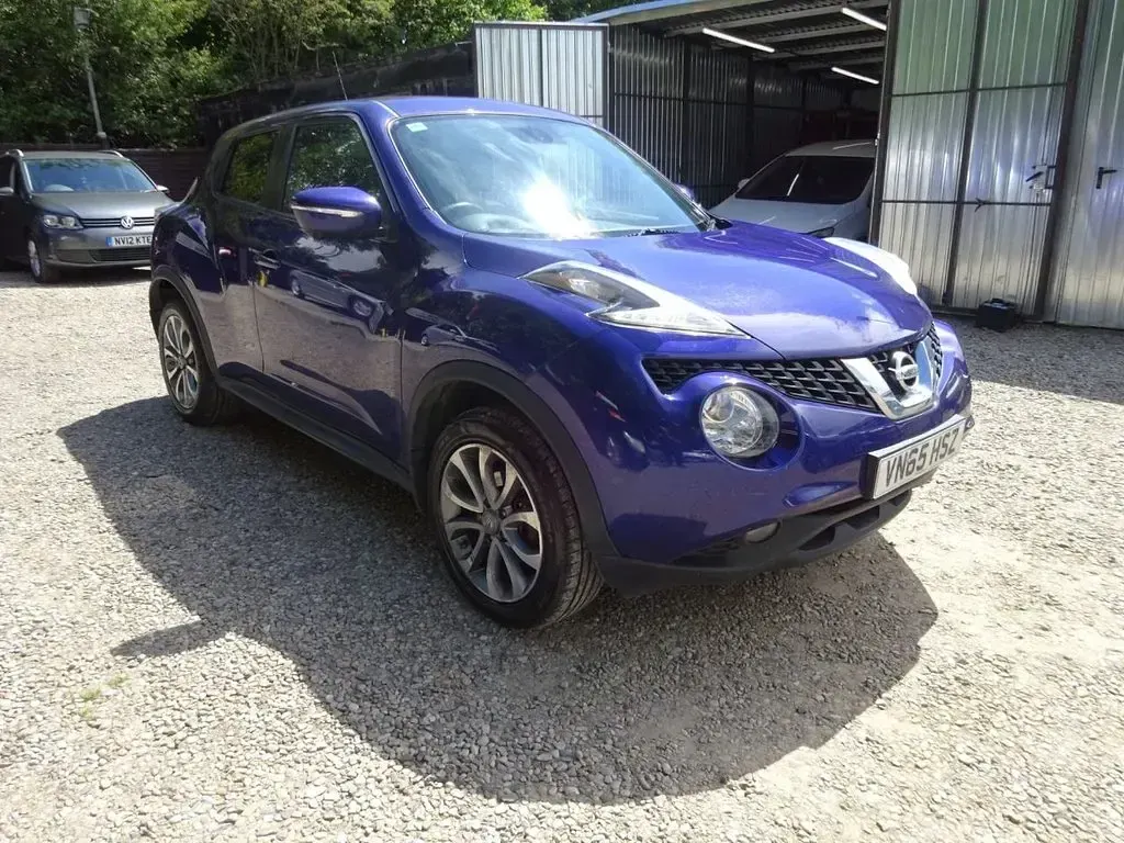Used Nissan Juke Tekna 110 HP (80 kW) 2015 Blue SUV