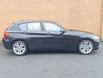 Used BMW 118 Sport Line 136 HP (100 kW) 2018 Black Hatchback